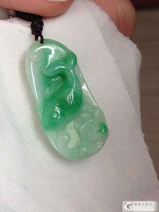 阳绿小鱼牌_翡翠