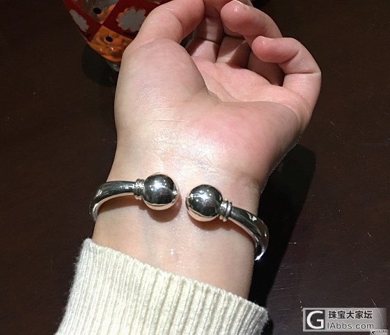 再秀一下荷花蒜_手镯银
