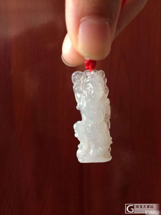 大神帮忙看下，这块是什么种？_挂件翡翠