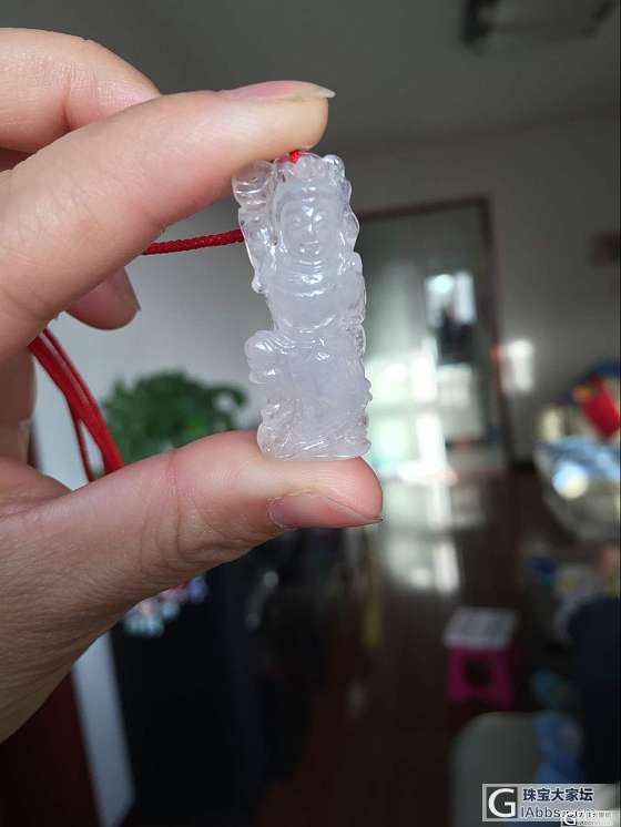 大神帮忙看下，这块是什么种？_挂件翡翠