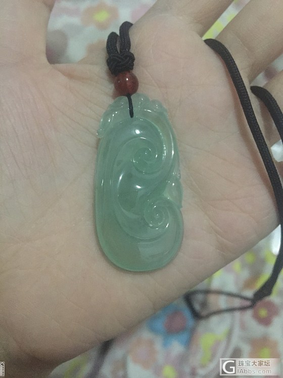 水绿如意_翡翠