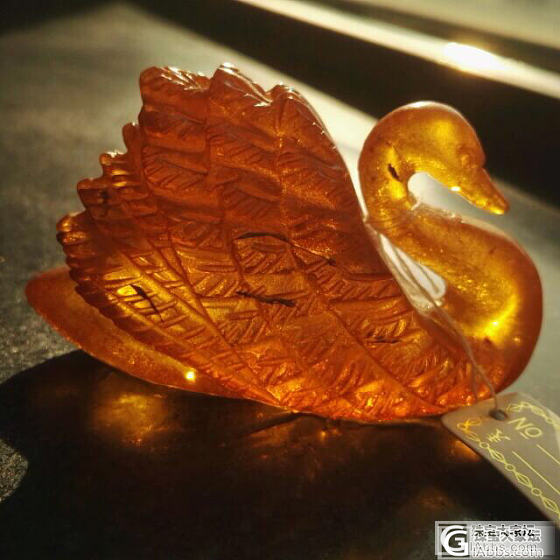 天鹅_蜜蜡