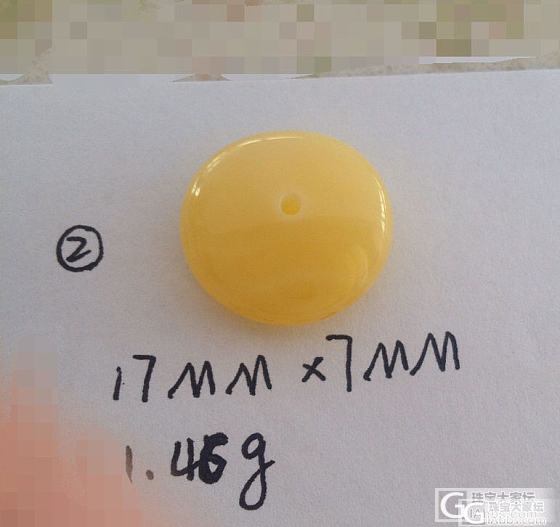 大刀重出！三个美貌的自磨蜜蜡鸡油黄小扣子打包价300包邮了！有需要的亲不要错过咯！_蜜蜡