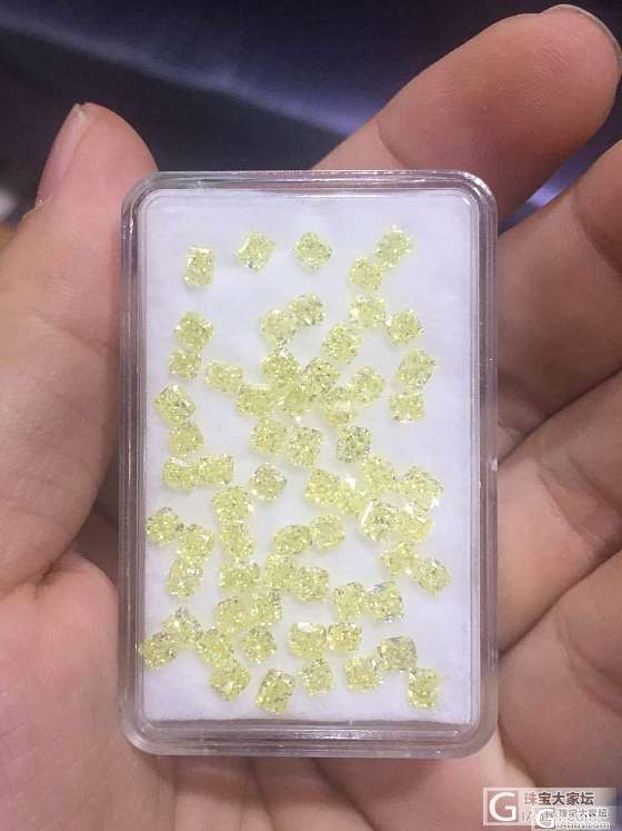 一盒黄钻小散_彩钻