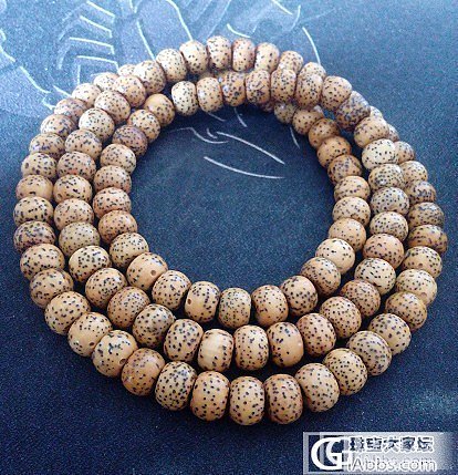 出自玩手串    星月 椰壳     蜜蜡牌子_菩提子