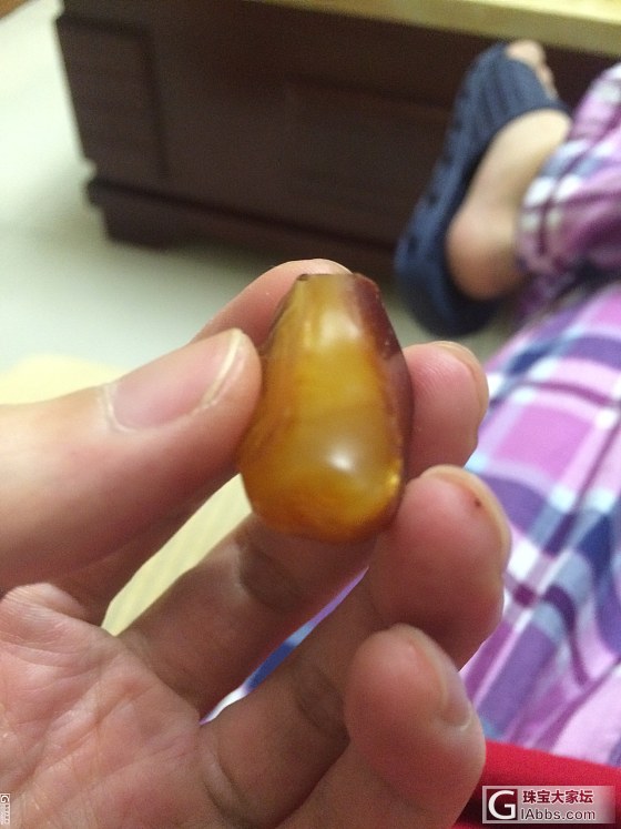 手工贴，继续_打磨琥珀