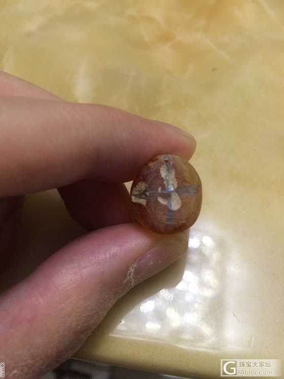 手工贴，继续_打磨琥珀