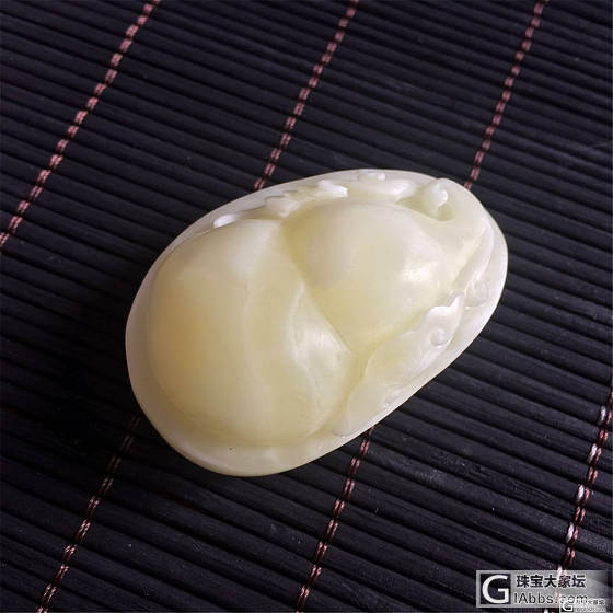 *【浮木精品】*极品天然纯白蜜蜡葫芦大吊坠   霸气收藏级！_蜜蜡