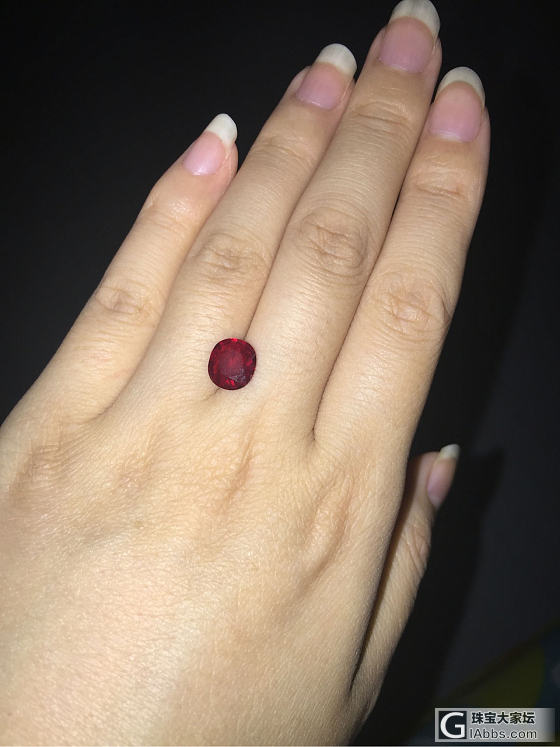 以前发过的红宝 大家还是叫我做这种款 配钻这么多会很贵么_红宝石