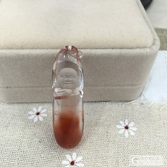 红兔毛漂亮吧_兔毛晶