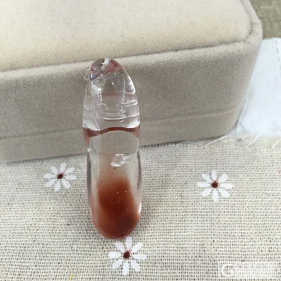 红兔毛漂亮吧_兔毛晶