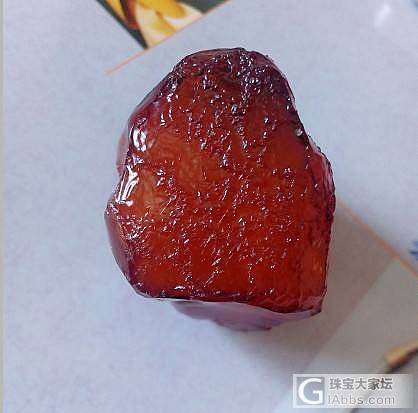 出一块金包蜜原石    33.85克_琥珀蜜蜡原石