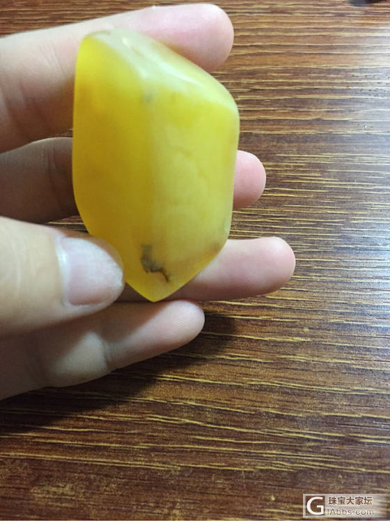 蜜蜡墩子_打磨蜜蜡原石