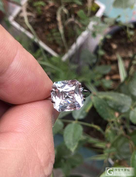 ##中颐天然无烧白色蓝宝石##  4.88ct  EGL证书_蓝宝石中颐彩色宝石