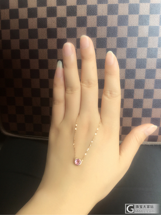 520，最爱锁骨链_刻面宝石碧玺彩钻