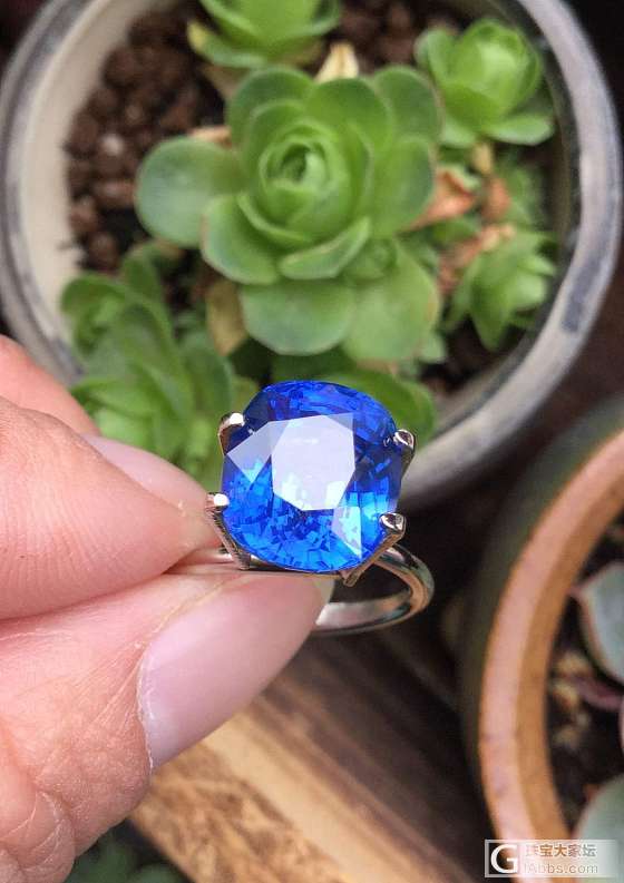 ##中颐天然无烧皇家蓝蓝宝石##  7.68ct  GRS证书_蓝宝石中颐彩色宝石