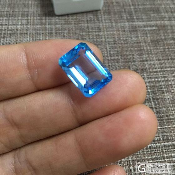 【灵玉传说】新货一批：彩宝戒面 葡萄石 碧玺 蓝发晶 托帕石 南红蛋面 碧玺戒指_彩色宝石翡翠
