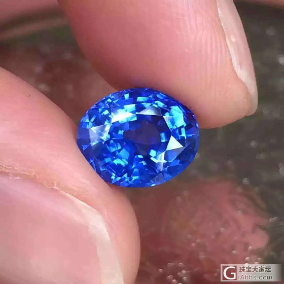 准备入手一枚蓝宝石，大家帮忙参考一下哦_蓝宝石