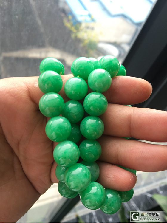 佛珠链_珠串翡翠