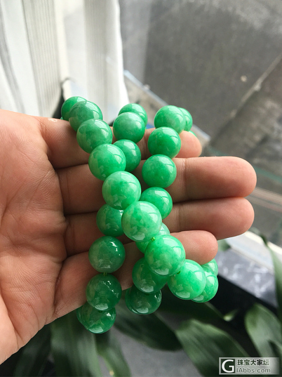 佛珠链_珠串翡翠