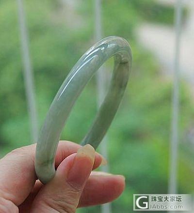 6.1日【花好月圆翡翠阁】2款清新飘花圆条翡翠手镯_翡翠