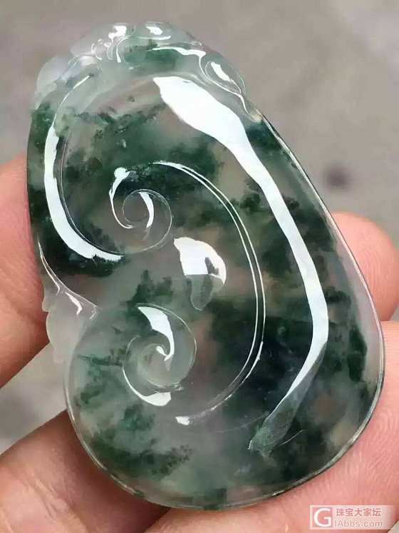 想买个翡翠如意吊坠来带 有好的推荐吗姐妹们？_翡翠