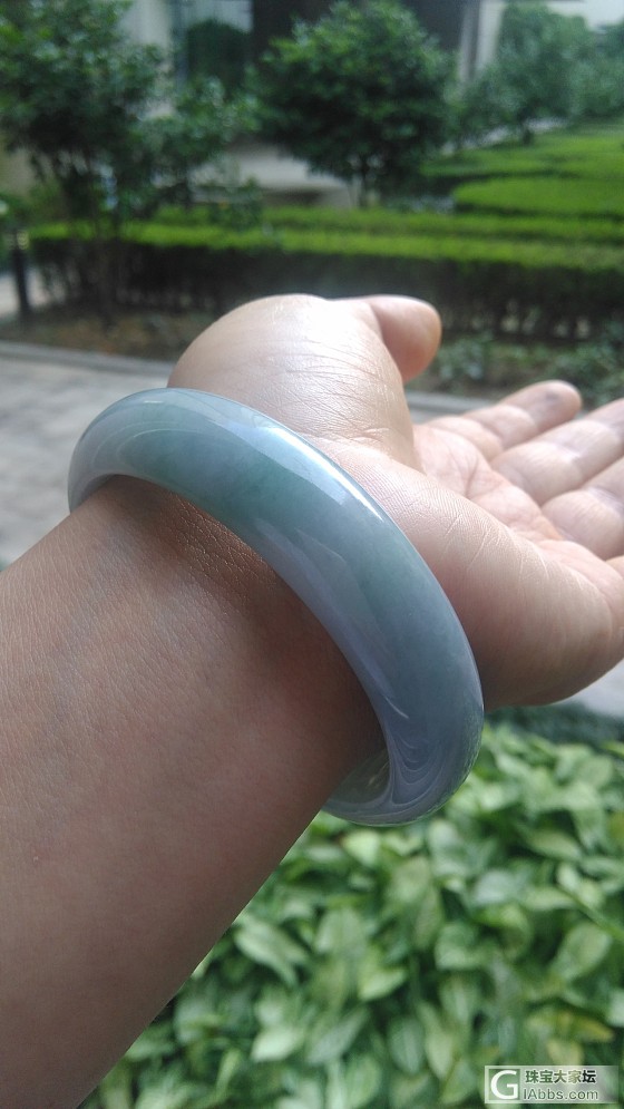 最近买的手镯_手镯翡翠