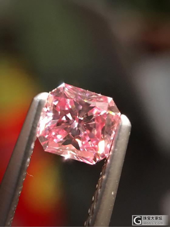 0.43ct Fancy intense pink_彩钻