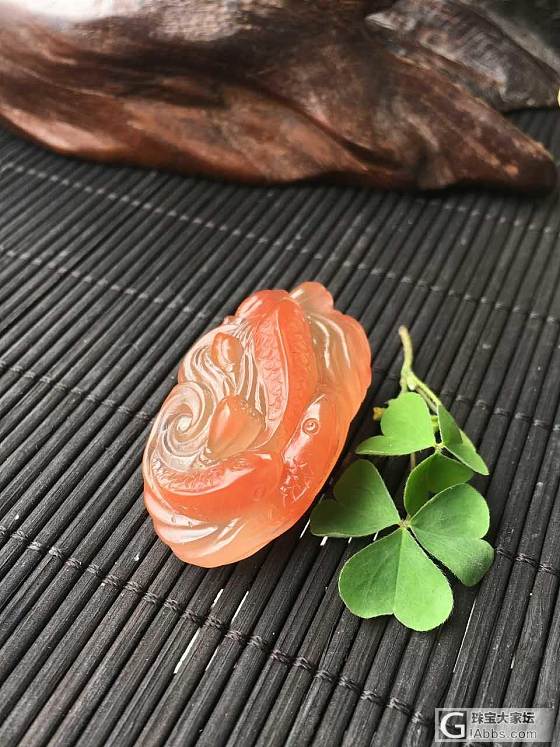 南红冰飘玛瑙   年年有余_南红