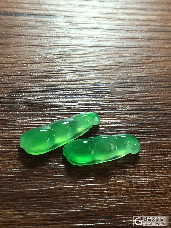 老种阳绿福豆 刚性十足 美的不要不要的_翡翠