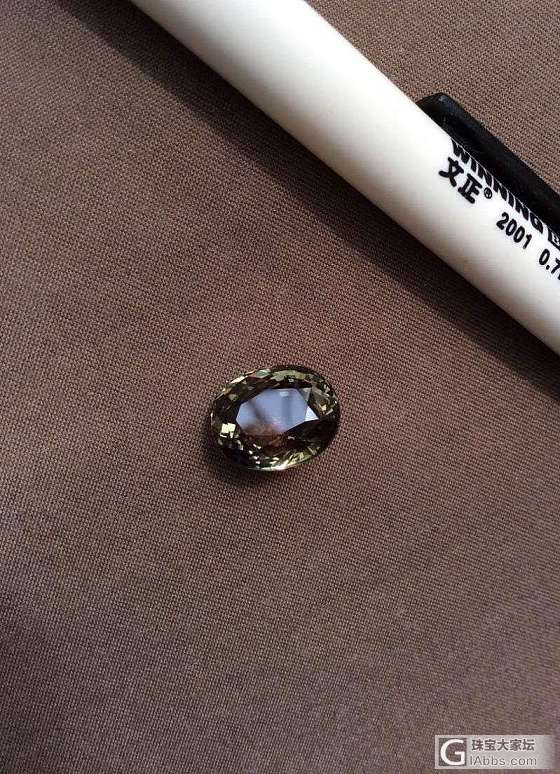 ##中颐收藏级别亚历山大变石##  7.68ct  GRS证书_刻面宝石变石中颐彩色宝石