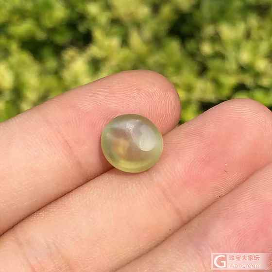 奇趣宝石：7.52克拉蜜糖色猫眼（honey）-GRS证书_猫眼