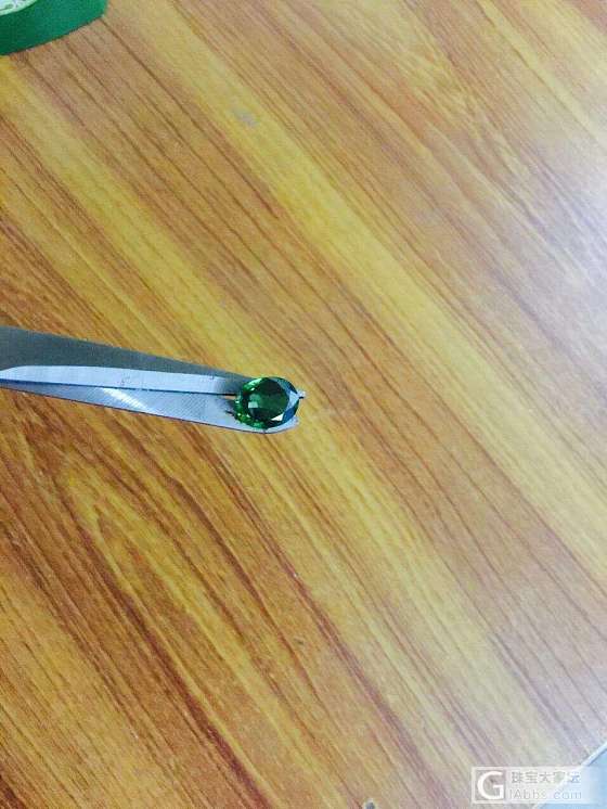 在看看是不是祖母绿，在巴基斯坦买的_刻面宝石祖母绿