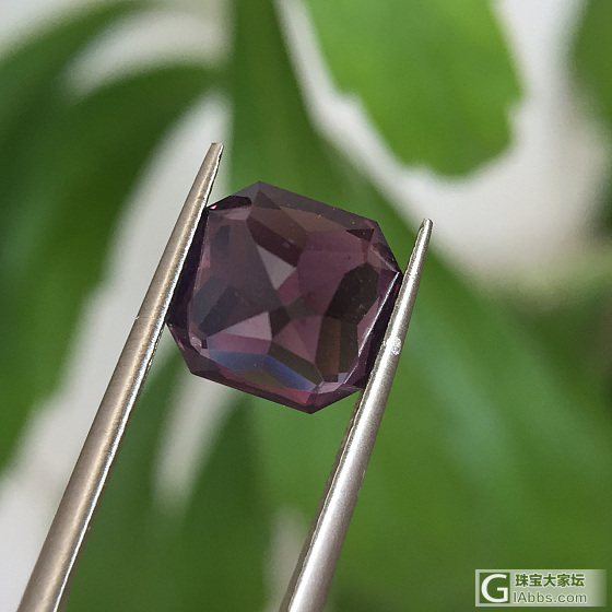 越南粉紫色尖晶_刻面宝石尖晶石