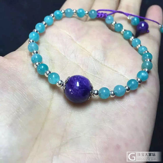 紫龙晶天河石手链_天河石
