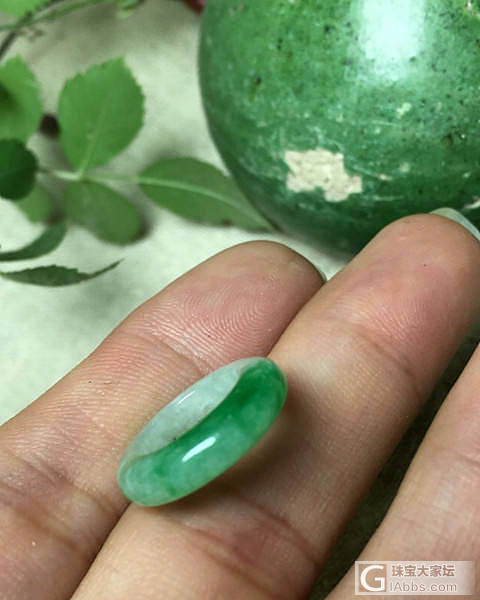 ~蘇蘇暖溏~【天然翡翠环】_戒指翡翠