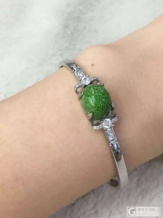 这镯子每吧_手镯松石