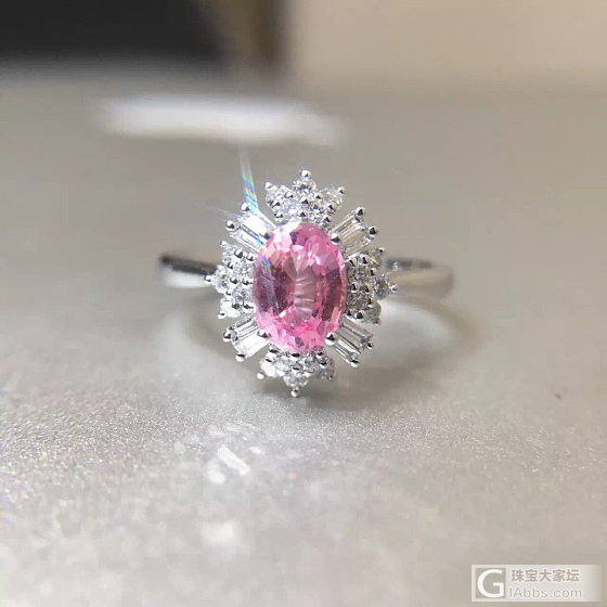 超美莲花蓝宝，美丽的帕帕拉恰_戒指蓝宝石