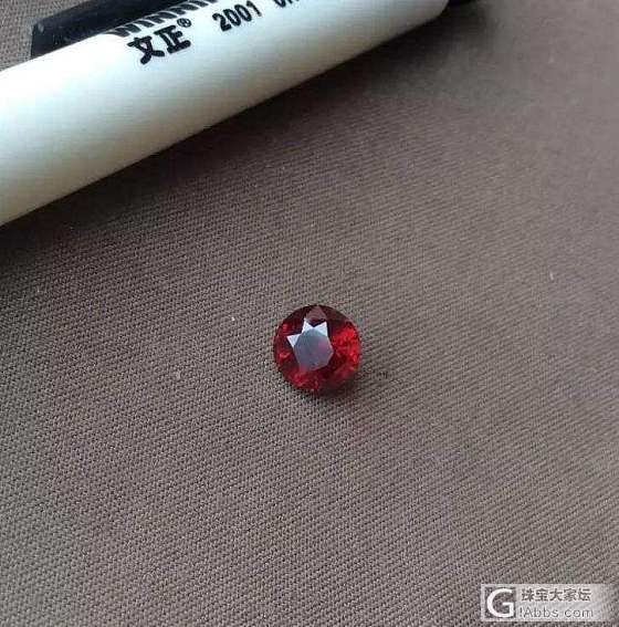 ##天然无烧鸽血红红宝石##  1.52ct  GRS证书_刻面宝石红宝石中颐彩色宝石