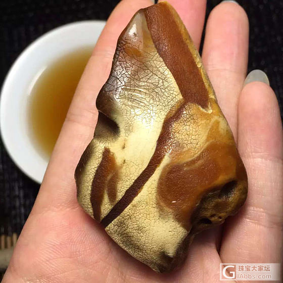 忙到没空发圈⭕，也要来坛子给大家分享_原石蜜蜡