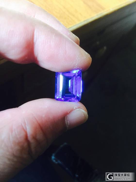 在巴基斯坦买的碧玺，碧玺有这种蓝色吗？_刻面宝石碧玺