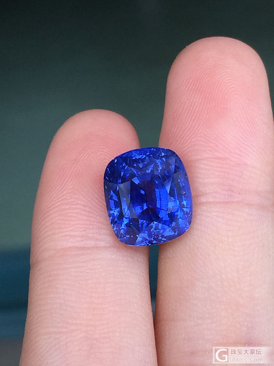 11.95ct 满火🔥 蓝宝_刻面宝石蓝宝石