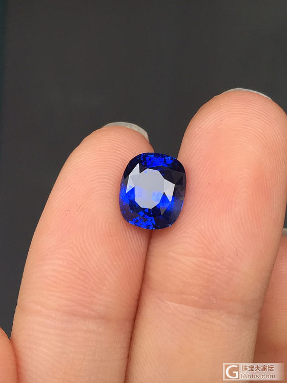 【皇家彩宝】4.01ct 矢车菊_蓝宝石