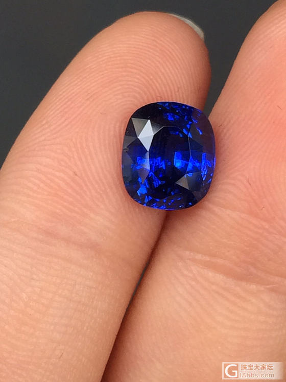 【皇家彩宝】4.01ct 矢车菊_蓝宝石