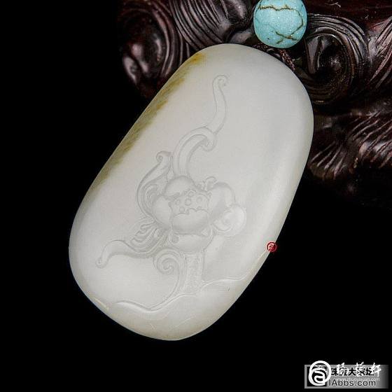 洒金皮小精品_牌子白玉和田玉