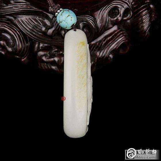 洒金皮小精品_牌子白玉和田玉