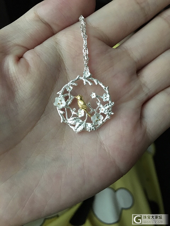 新买的吊坠_925银银