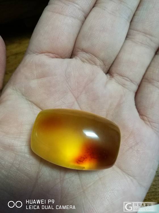 纯手工纯天然，可以做顶珠，百搭款，想要的亲找我私聊啊_琥珀蜜蜡