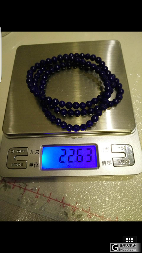 求问帝王青金的价格_珠串青金石