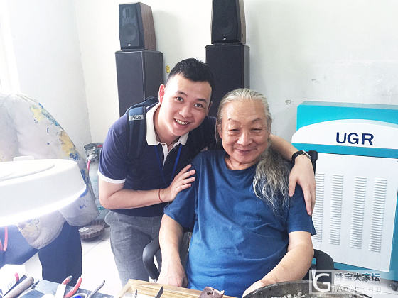 今天看老师傅现场掐丝_工艺